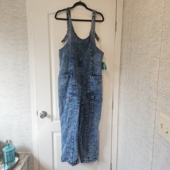 Denim Jumpsuit - Picture 1 of 5